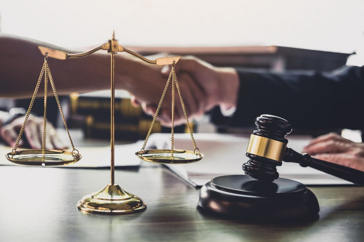 a gavel and scales of justice, Personal Injury Lawyers in Idaho